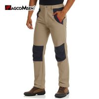 MAGCOMSEN Mens Summer Work Pants Lightweight Thin Tactical Military Trousers Quick Dry Hiking Fishing Travel Casual Pants