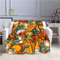 Throw Blanket Beer High Quality Flannel Warm Soft Plush Sofa Bed Blanket Suitable for Air Conditioning Blanket Nap Blanket