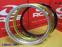 "RCB" size 1.85x12 (36H) ALUMINIUM WHEEL (US Racing Boy) "GOLD" "SILVER" "BLACK" // วงล้อ อลูมิเนียม 1.85x12 (36รู) สีทอง สีเงิน สีดำ