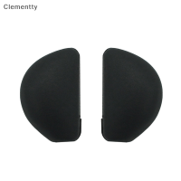 【 Clementty】กาวติดแผ่นแก้วติดจมูกแบบบาง1คู่ซิลิโคนแผ่นปิดจมูกแผ่นจมูกใสกันลื่น