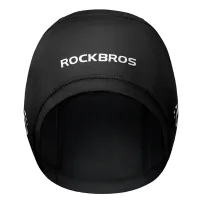 ROCKBROS Cycling Cap with Glasses Holes UV High Elasticity Breathable Reflective Bandana Cycling Hat for Men and Women