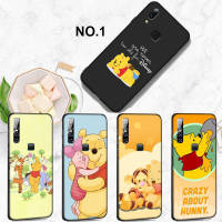 Casing หรับ OPPO A91 F15 A81 A92 A72 A52 A93 A94 Reno 2 2Z 2F 3 4 5 5K 6 4Z 6Z Lite Pro Plus A92S EL119 Winnie the Pooh Cartoon Pattern Phone เคสโทรศัพท์