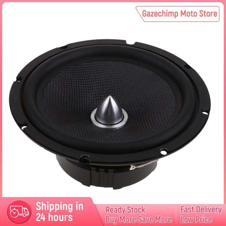 Gazechimp 6.5'' Mid Speaker HiFi Stereo Loudspeaker Glass Fiber Woofer
