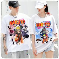 【】ARTEES® UNISEX NARUTO WHITE  OVERSIZED T-SHIRT ANIME TEE TSHIRT MENS WOMEN WHITE TOP