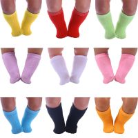 A Pair Of Solid Color Socks For 18-inch American Doll amp; 43cm DollDoll Accessories For New Born Baby Doll Clothes Children Gifts