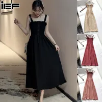 [IEF One-word neck tube top with sling dress with wooden ears and thin tube top sling dress plus size dress,IEF one-shoulder dress Loose-fitting, solid color skirt, Korean mini-skirt, long-sleeved mini dress, wear it to look slim, fashion dress. Beautiful chubby girl dresses 2022,]