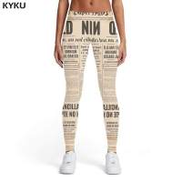 Jeggings Pants Leggings Womens Print 3d Ink pants Printed Graffiti Ladies Art Sexy Yellow Women Leggings Flower Brand KYKU