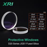 Holiday Discounts Fiber Laser Protection Window Lens Protective Windows Dia20/22.35/24.9/25.4/26.5/27.9 For WSX Precitec Raytools Laser Heads