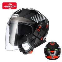 【LZ】✹✜  Bsddp motocicleta capacete 3c certificação para homem e mulher quatro estações veículo elétrico inverno quente lente dupla meia capacete