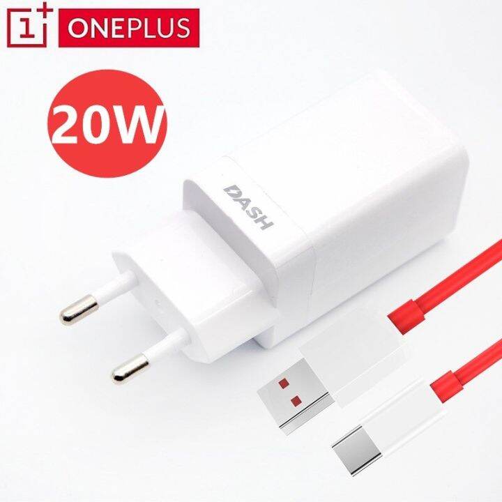 สายชาร์จเร็ว20w-oneplus-6t-dash-r-5v-4a-1m-usb-type-c-เครื่องแปลงพลังงานกำแพงสำหรับหนึ่งบวก1-6t-5t-5t-5-3t