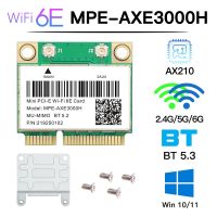 ไวไฟ6E AX210HMW Mini PCI-E การ์ด Wifi 5.3บลูทูธสำหรับ Intel AX210การ์ดเน็ตเวิร์ก Wifi 6 AX200 802.11AX ตัวรับสัญญาณ Wifi