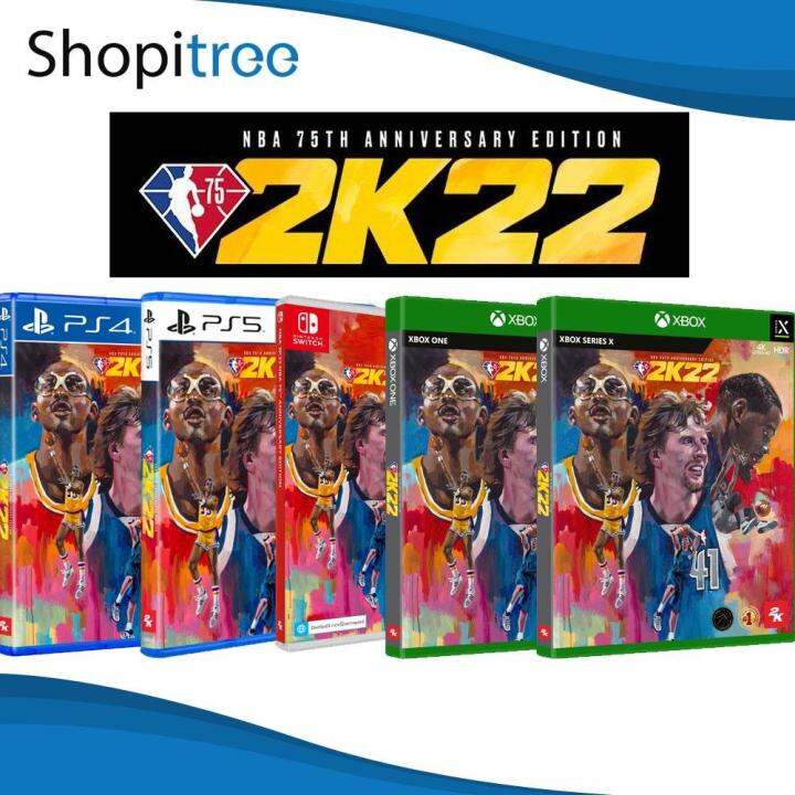 NBA 2K22 75th Anniversary Edition - PS4 / PS5 / XBox One / XBox Series ...