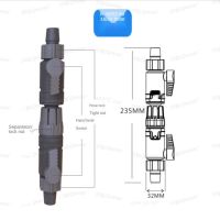 อแดปเตอร์วาล์วท่อวาล์วสำหรับตู้ปลาอแดปเตอร์เชื่อมน้ำได้อย่างรวดเร็วใช้อุปกรณ์สำหรับตู้ปลาปลา