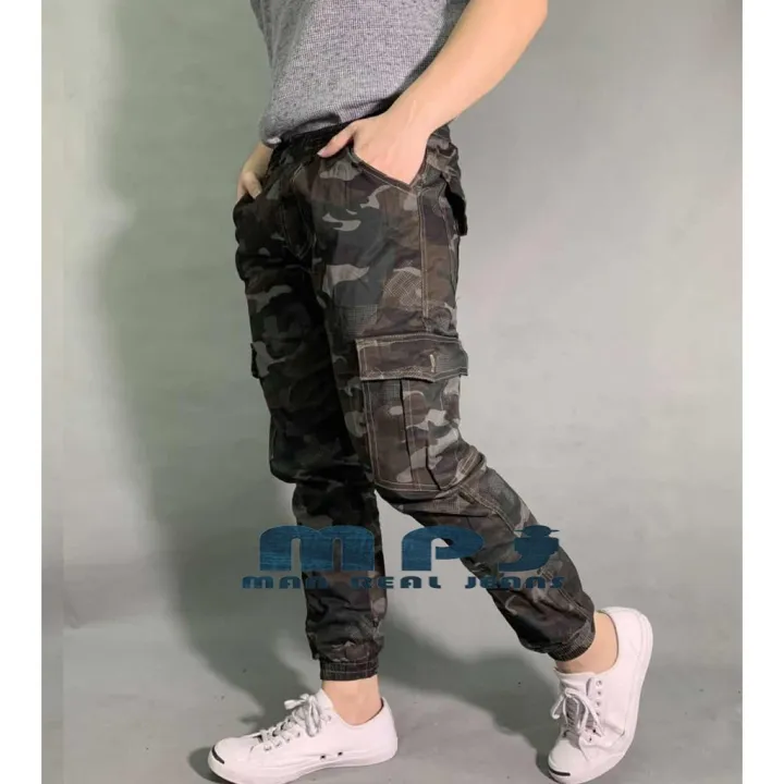 MPJ Camouflage 6 Pocket Pants Man Jogger Pants | Lazada PH