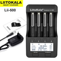 Liitokala Lii-100 Lii-202 Lii-402 Lii-500แบบมัลติฟังก์ชั่น3.7V 1.2V 18650 26650 21700 17355 18350เครื่องชาร์จแบตเตอรี่ดับเบิลเอทริปเปิลเอ14500