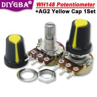 【CW】 1Set WH148 3Pin 15mm B1K   B1M Ohm Terminal Linear Taper Potentiometer 1K 5K 10K 20K 50K 100K 250K 500K 1M