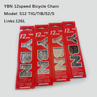 YBN 12ความเร็วโซ่จักรยาน MTB จักรยานเสือภูเขาถนนจักรยาน12วินาทีโซ่สำหรับ Shimano สำหรับ Sram สำหรับ Campanolo 12วินาทีระบบชิ้นส่วนจักรยาน