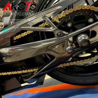 สำหรับ BMW S1000RR S 1000RR คาร์บอนไฟเบอร์สวิงอาร์มฝาครอบป้องกันสวิงอาร์มครอบคลุมป้องกันอุปกรณ์มอเตอร์ไซค์2019 2020