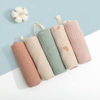 5ชิ้นผ้าขนหนูเด็ก Facecloth ผ้าขนหนูอาบน้ำผ้าเช็ดหน้าผ้าฝ้ายเรอผ้า Washcloth