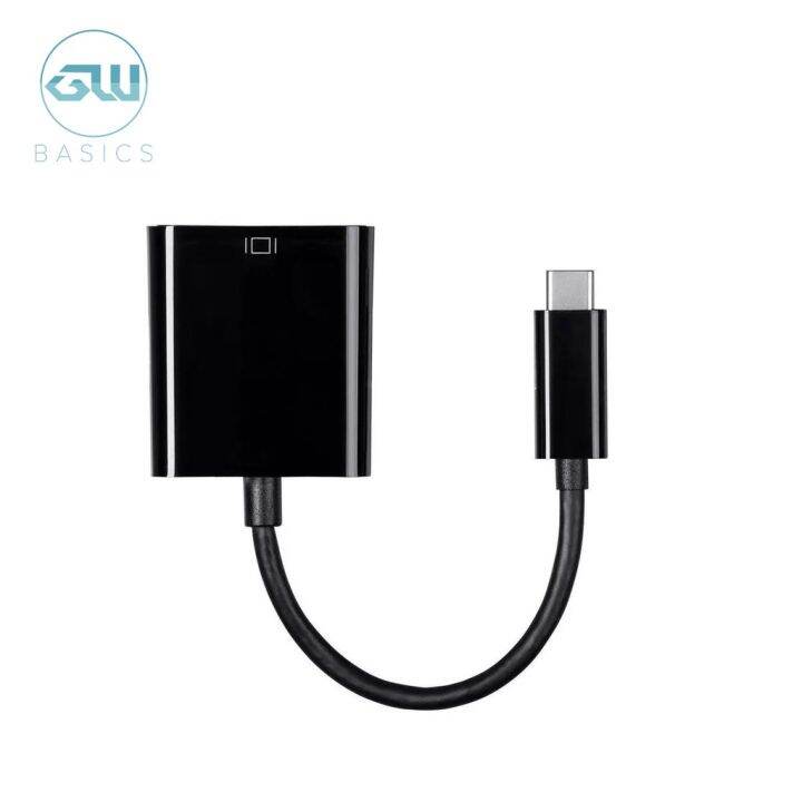 HOT QWVBZ Gigaware Basics USB Type C to HDMI Adapter USB C to HDMI 4K