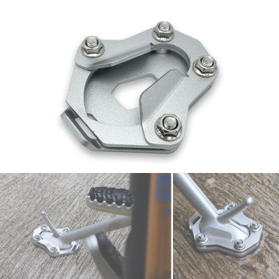 Foot Kickstand Side Stand Support Plate Pad For SCRAMBLER 1200 XC XE 2019-2021 2020 Enlarge Extension Pad Motor Parts