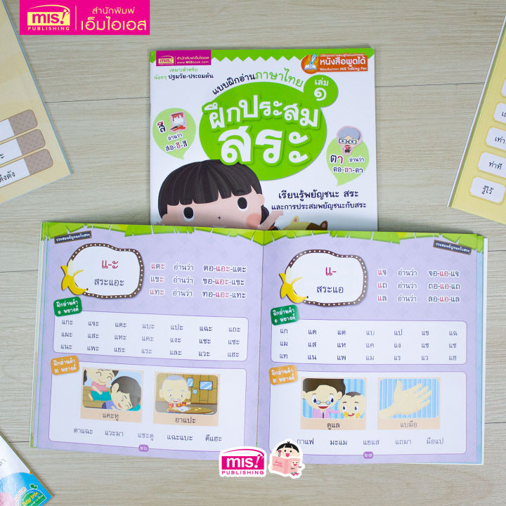 แบบฝึกอ่านภาษาไทย-เล่ม-1-ฝึกประสมสระ