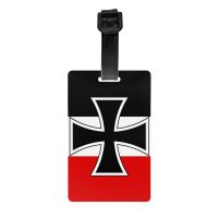 【DT】 hot  Custom Flag Of The German Empire Luggage Tag Privacy Protection Naval Flag Patriotic Baggage Tags Travel Bag Labels Suitcase