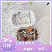 ?【HOT SALE】MUXI แม่พิมพ์สำหรับทำเค้กฟองดองท์สำหรับตกแต่งเค้กและช็อคโกแลตแม่พิมพ์งานฝีมือทำจากยิปซั่มน้ำมันหอมระเหยแบบทำมือ1ชิ้น