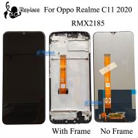 Original 6.5 quot; new For Oppo Realme C11 2020 RMX2185 LCD screen display touch panel digitizer display Assembly / With Frame