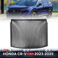 ถาดท้ายรถยนต์ ถาดวางสัมภาระ ถาดวางของ รุ่น ฮอนด้า HONDA CR-V CRV 5-SEAT ปี 2022 - 2023 สีดำ 1 ชิ้น