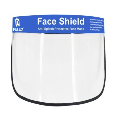 PULUZ FACE SHIELD หน้ากากกันละออง ไอหรือจาม ฝาครอบป้องกันโปร่งใส PVC