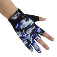 Fishing Gloves 3 Flip Fingerless Non-slip Elastic for Cycling