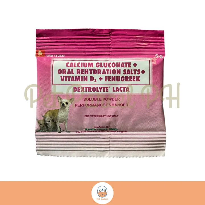Dextrolyte Lacta (For pregnant & lactating dogs) 5g Soluble Powder