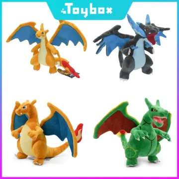 Big Size Pokemon Mega Charizard Plush Toy Charizard XY Stuffed Doll Peluche  Pikachu Dragon Dinosaur Kid Baby Christmas Gift