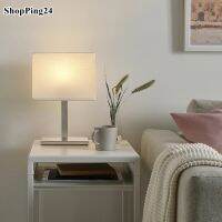 โคมไฟตั้งโต๊ะ  TOMELLARA โคมไฟ ชุบนิกเกิล ขนาด 36 เซนติเมตร Table lamp TOMELLARA  nickel-plated white 36 cm