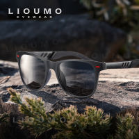 LIOUMO Photochromic แว่นกันแดด P Olarized ผู้ชายอลูมิเนียมแมกนีเซียมกรอบตารางผู้หญิงแว่นตา UV400คืนวิสัยทัศน์ขับรถแว่นตา