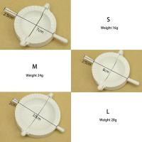 【☸2023 New☸】 guochunmiao 3ชิ้นแม่พิมพ์เกี๊ยว Pierogi เครื่องทำแม่พิมพ์กดแป้งเกี๊ยวเครื่องมือทำขนมอบพับได้สำหรับครัวพายเกี๊ยว