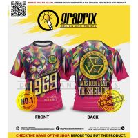 2023 Customized Fashion Lady Triskelion 1969 T-shirt Full Sublimation，Contact the seller for personalized customization