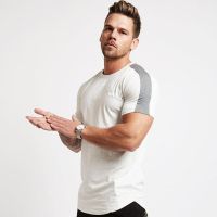 2021 Sport Tshirt Men Gym T Shirt Quick Dry Fit Running Shirt Man Training Fitness T-shirt Sport Top Budybuilding Workout tshirt