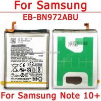 agapi For Samsung Galaxy Note 10 Plus Note10 N975 4G 5G Battery EB-BN972ABU Spare Parts Li-ion 4300 mAh Original Cellphone Bateria
