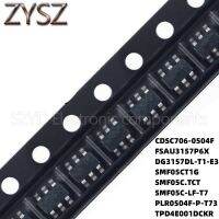 100PCS SC70-6 CDSC706-0504F FSAU3157P6X DG3157DL-T1-E3 SMF05CT1G SMF05C.TCT SMF05C-LF-T7 PLR0504F-P-T73 TPD4E001DCKR Electronic components