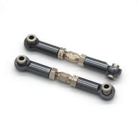 2Pcs Metal Front Steering Rod Link Rod for MJX H16 16207 16208 16209 16210 1/16 RC Car Upgrades Parts Accessories