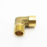 1/2 quot; BSP Male To Female Thread 90 Degree Elbow Brass Pipe Fitting Adapter Coupler Connector For Water Fuel Gas