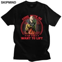 Funny One Punch Man Gym T Shirt Men Short Sleeve Cotton Manga Tshirt Saitama Oppai T-shirt Superhero Anime Opm Tee Gift Merch XS-6XL