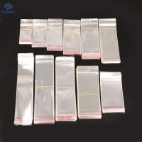 【CC】 Size 8x15.5cm/8x20cm/7x24cm Transparent Plastic OPP Adhesive Poly Cellophane Gifts Bags Pouches