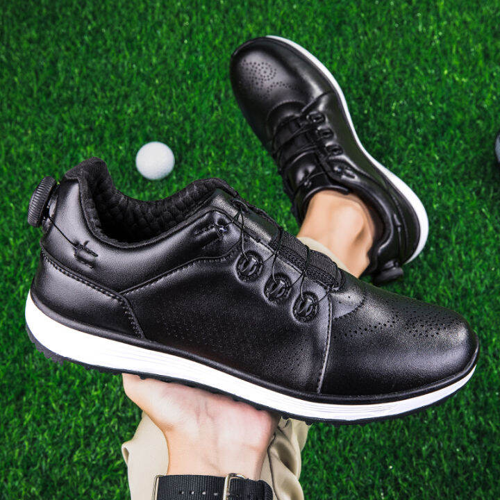 footjoy-ผู้ชายใหม่กันน้ำรองเท้ากอล์ฟ-spikes-รองเท้าผ้าใบกอล์ฟสุภาพสตรีกลางแจ้งพรีเมี่ยมรองเท้าผ้าใบกันลื่นรองเท้า-men