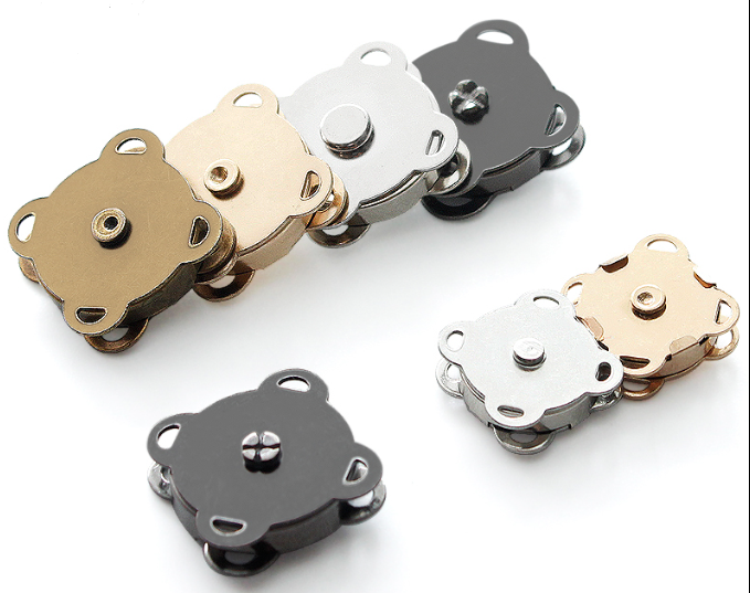 Button Sewing Button Clasp Snaps for Purses, Bags, Clothes