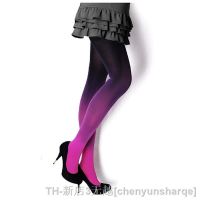 【CC】◘  Socks for Yellollw Gray 120D Tights Gradient Opaque Seamless Stockings Fashion Pantyhose(SO015)