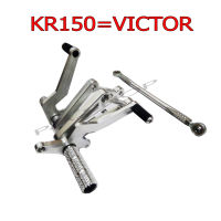 NEW เกียร์โยง เกียร์โยงสนามไล่เบาสายฟ้า สำหรับ KAWASAKI-KR150=VICTOR สีดิบดิบ รุ่นดั้มเบรค งานสุดเทพ