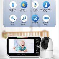 VIDEO Baby Monitor Wireless SM651 จอภาพ5นิ้ว LCD Pan/Tilt Zoom เด็กกล้อง IR Night Vision Intercom เซ็นเซอร์อุณหภูมิ